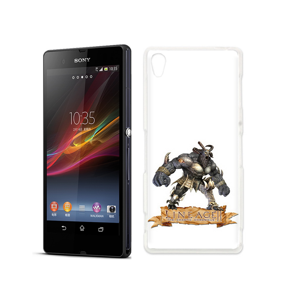 

Чехол MyPads Tocco для Sony Xperia Z Байлор, Прозрачный, Tocco