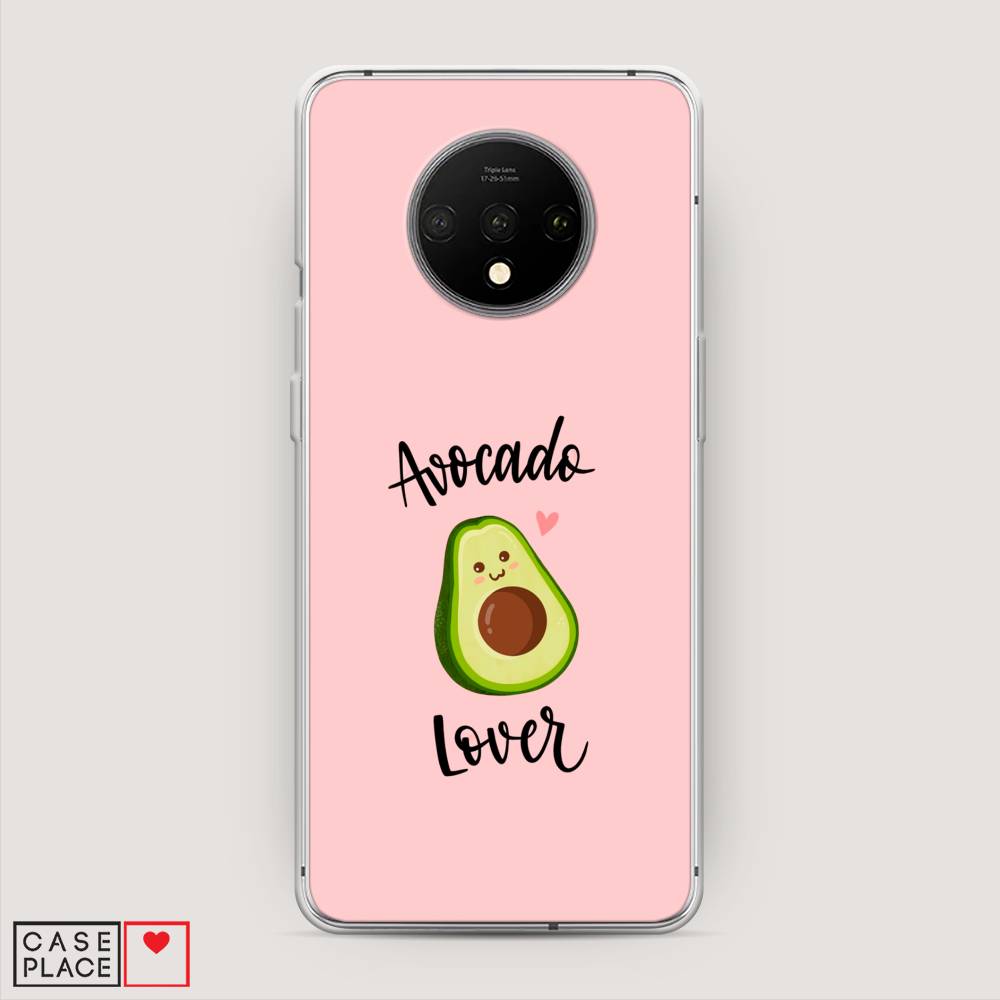 

Чехол на OnePlus 7T "Avocado lover", Розовый;зеленый, 150950-6