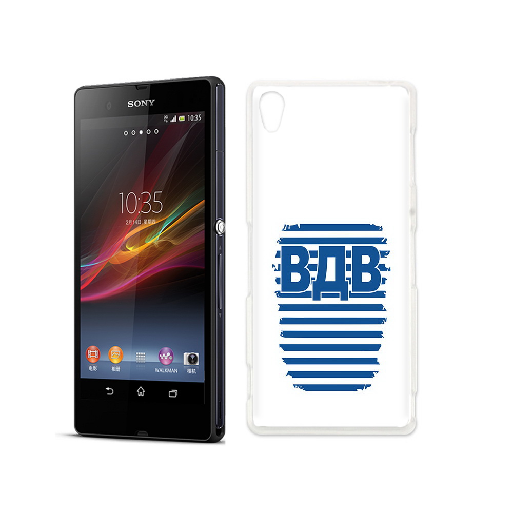 

Чехол MyPads Tocco для Sony Xperia Z вдв2, Прозрачный, Tocco