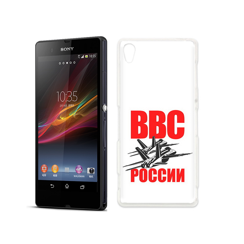 

Чехол MyPads Tocco для Sony Xperia Z ввс, Прозрачный, Tocco