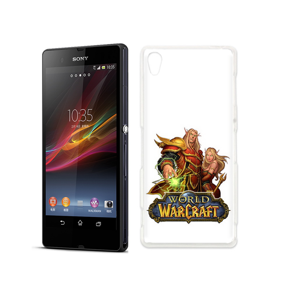

Чехол MyPads Tocco для Sony Xperia Z варкрафт2, Прозрачный, Tocco