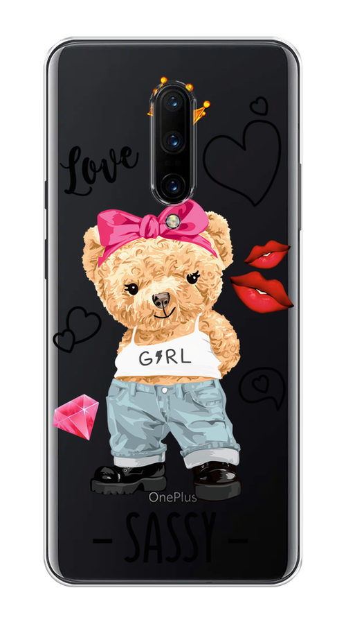 

Чехол на OnePlus 7 Pro "Sugar Mommy", Голубой;белый;розовый, 150850-6