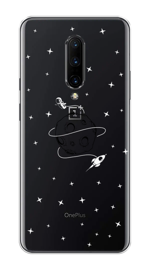 

Чехол на OnePlus 7 Pro "Полет вокруг луны", Белый;серый;черный, 150850-2
