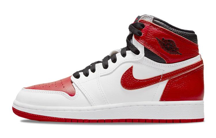 

Кеды унисекс Jordan Air Jordan 1 Retro High OG Heritage GS красные 36 EU, Красный, Air Jordan 1 Retro High OG Heritage GS