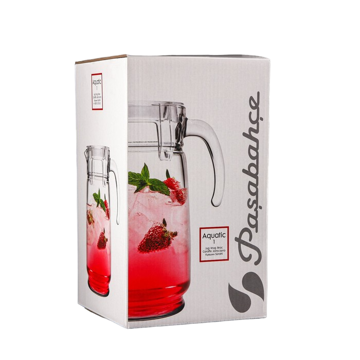 

Кувшин с крышкой «Ампир», 1,65 л, Прозрачный