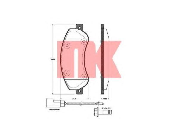 

Колодки дисковые передние (с бортовой платф.) Ford Transit 2.2TDCi/2.4TDCi 06> 222566NK, 222566NK колодки дисковые передние (с бортовой платф.) Ford Transit 2.2TDCi/2.4TDCi 06>