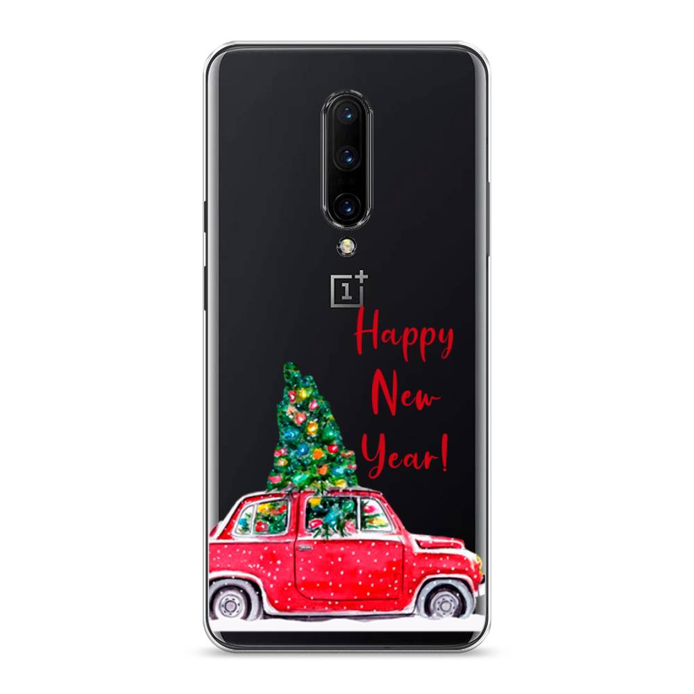 

Чехол на OnePlus 7 Pro "Happy New Year", Красный;зеленый, 150850-5