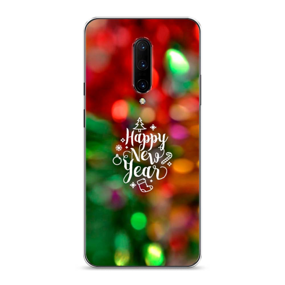 

Чехол на OnePlus 7 Pro "Новый Год на елке", Зеленый;красный;желтый, 150850-5