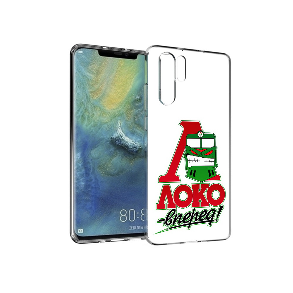 

Чехол MyPads Tocco для Huawei P30 Pro ФК локо вперед, Прозрачный, Tocco