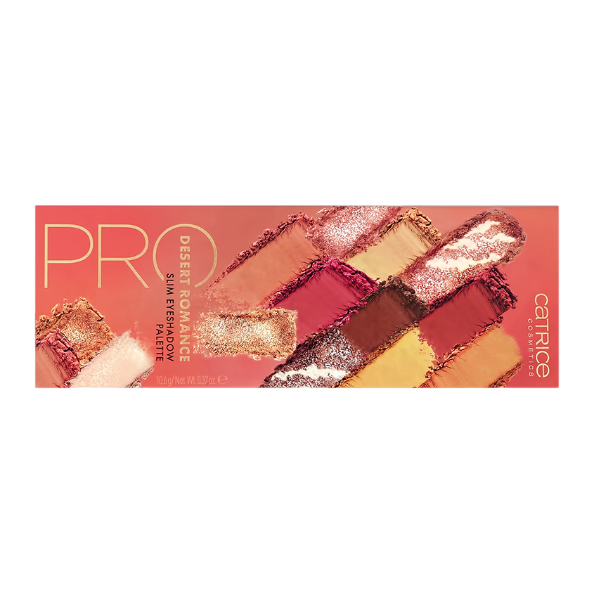 

Палетка теней для век Catrice Pro Desert Romance Slim 010 10,6 г, Разноцветный