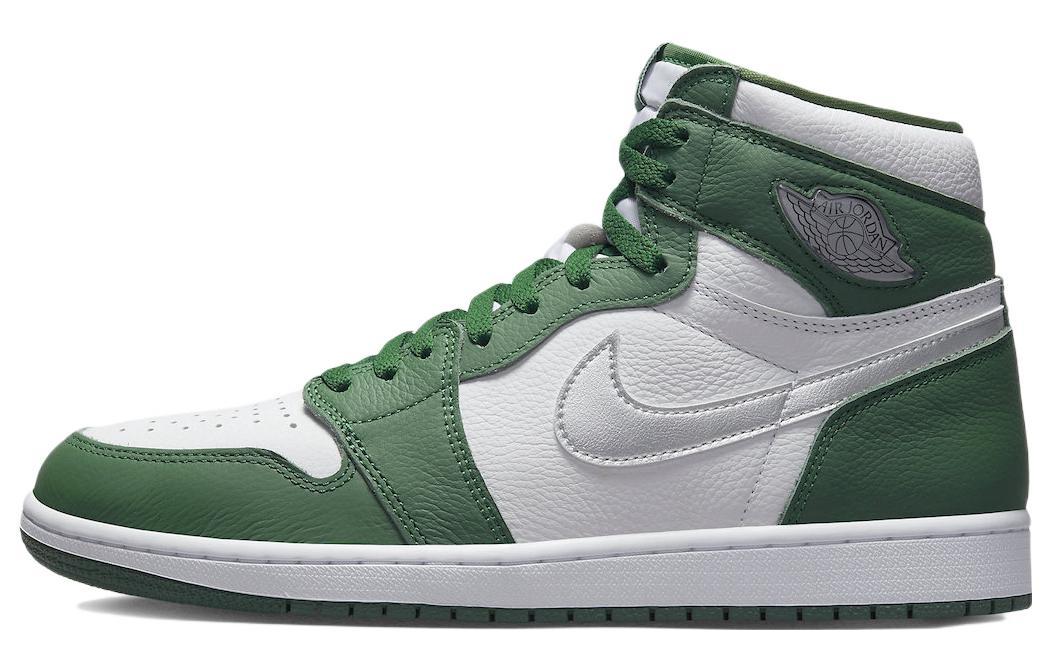 

Кеды унисекс Jordan Air Jordan 1 retro high og gorge green зеленые 37.5 EU, Зеленый, Air Jordan 1 retro high og gorge green