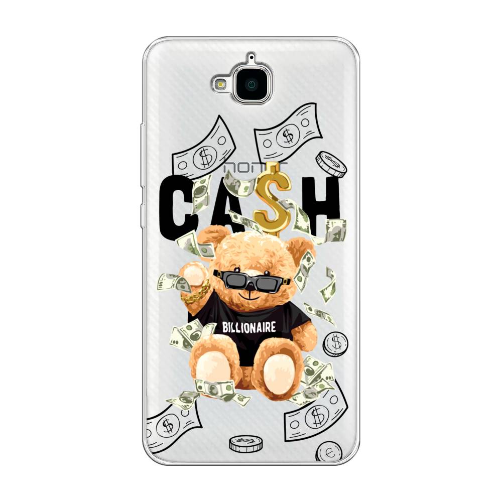 

Чехол на Honor 4C Pro "Big cash", Черный;серый;бежевый, 63250-6