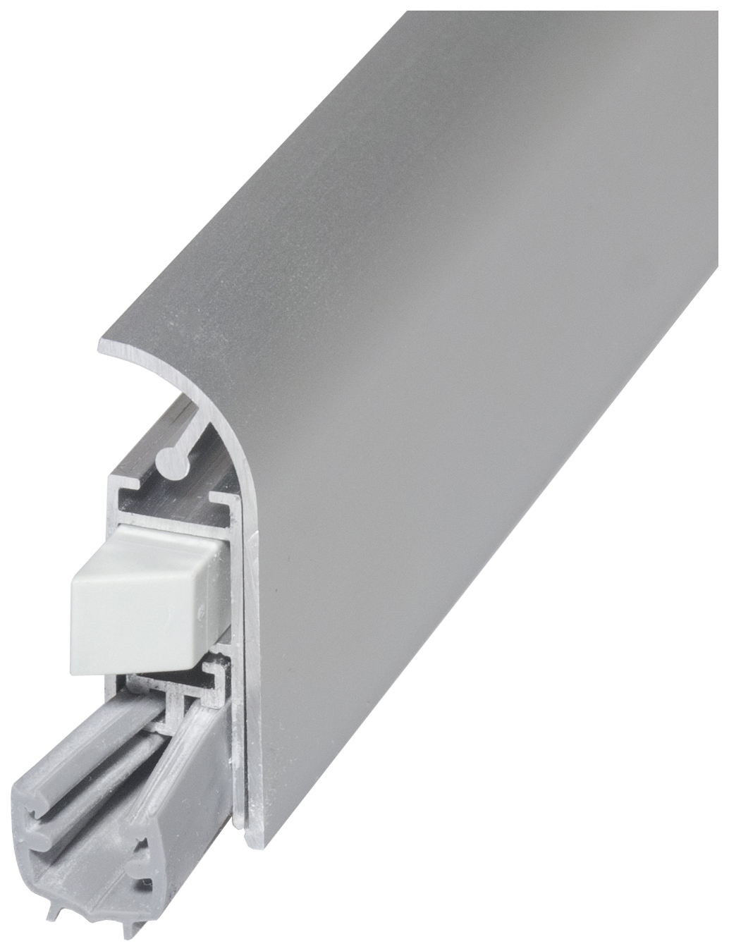 

ATHMER Порог автоматический накладной Isolporte Deco silver, silicone L=730мм серебристый