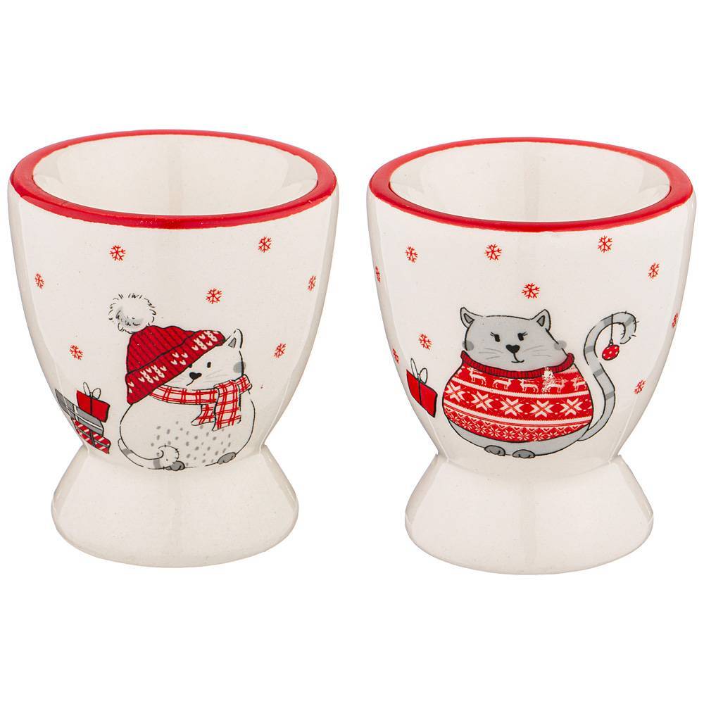 

Набор подставок под яйцо Lefard "Christmas Gift", 2 штуки, 5.6*5,6*6.6 см (230-420_)