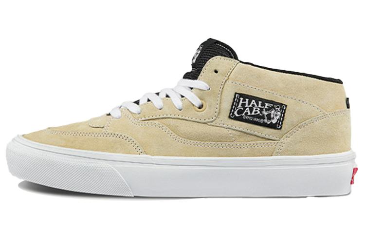 

Кеды унисекс Vans Half Cab Skate '92 бежевые 44 EU, Бежевый, Half Cab Skate '92