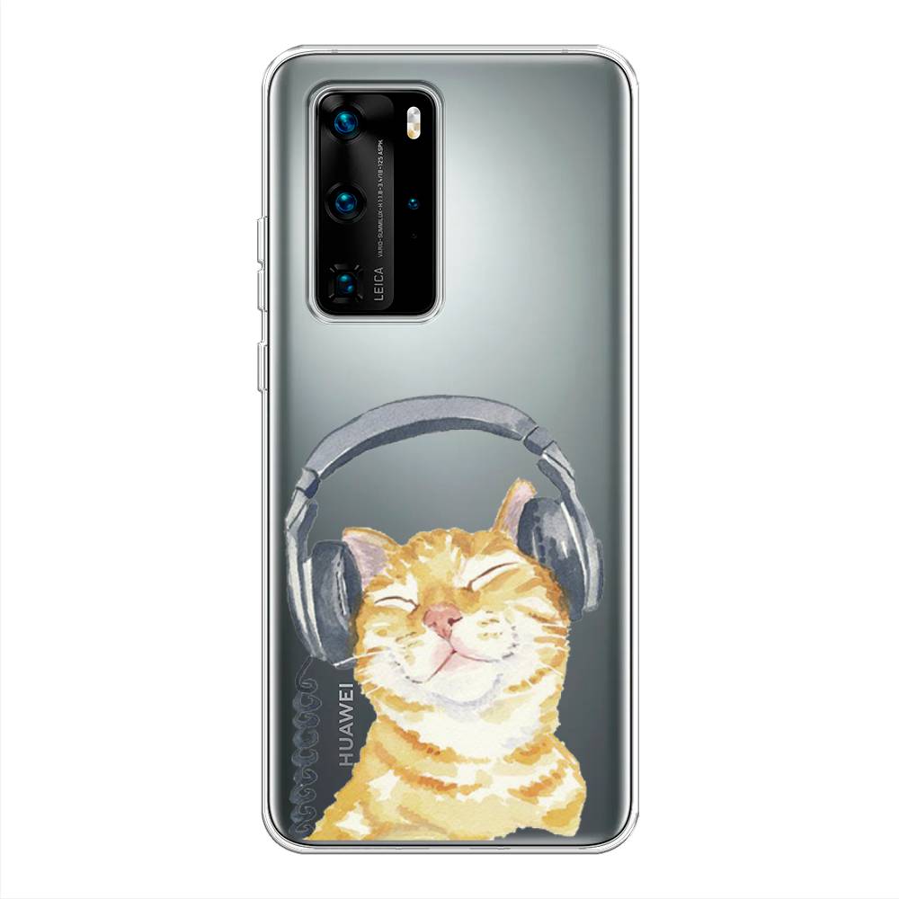 

Чехол Awog "Кот меломан" для Huawei P40 Pro