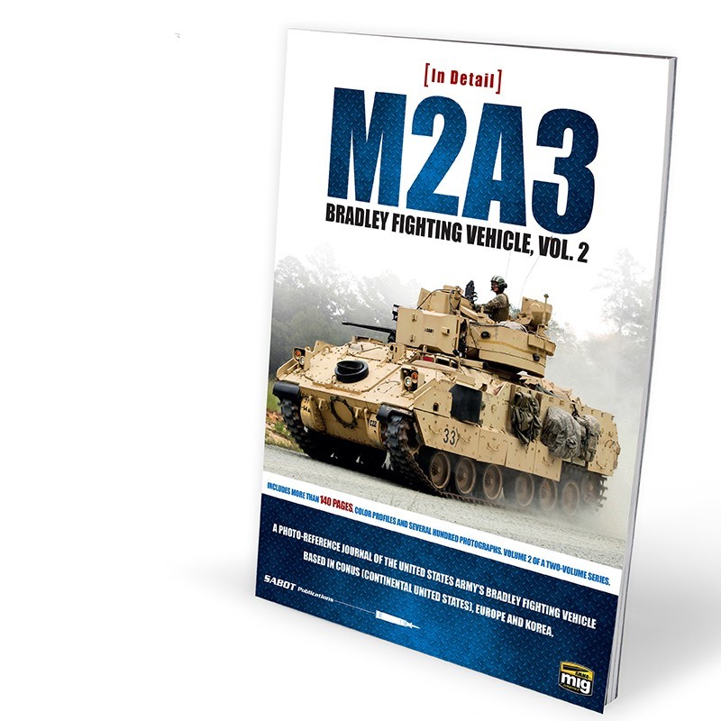 

AMIG5952 Ammo Mig Журнал "M2A3 BRADLEY fighning vehicle im europe in detail VOL 2" / "M2A3, AMIG5952