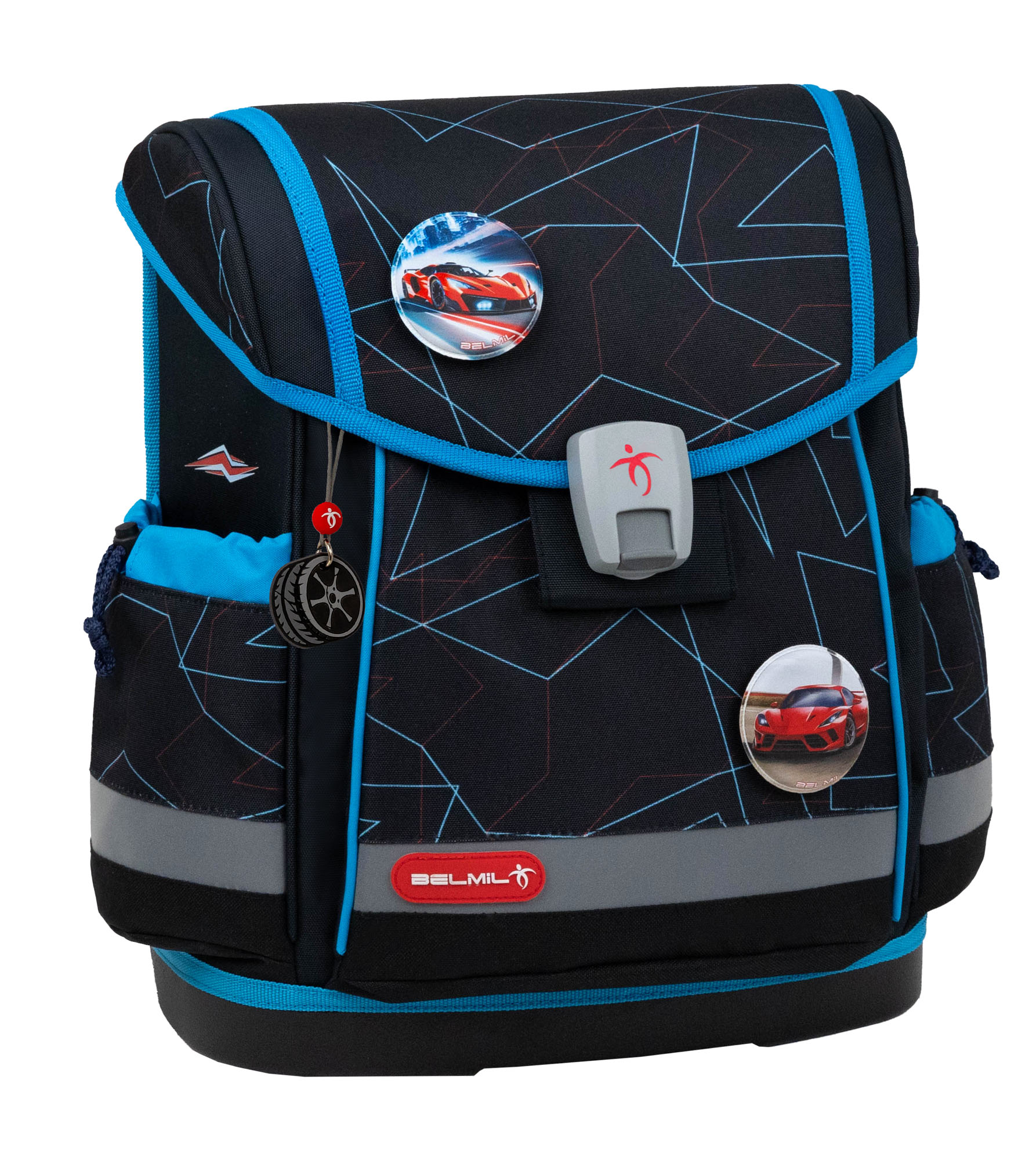 

Школьный ранец Belmil CLASSY PLUS Cars Blue серия 405-78-A55, Синий, CLASSY PLUS "Cars Blue"