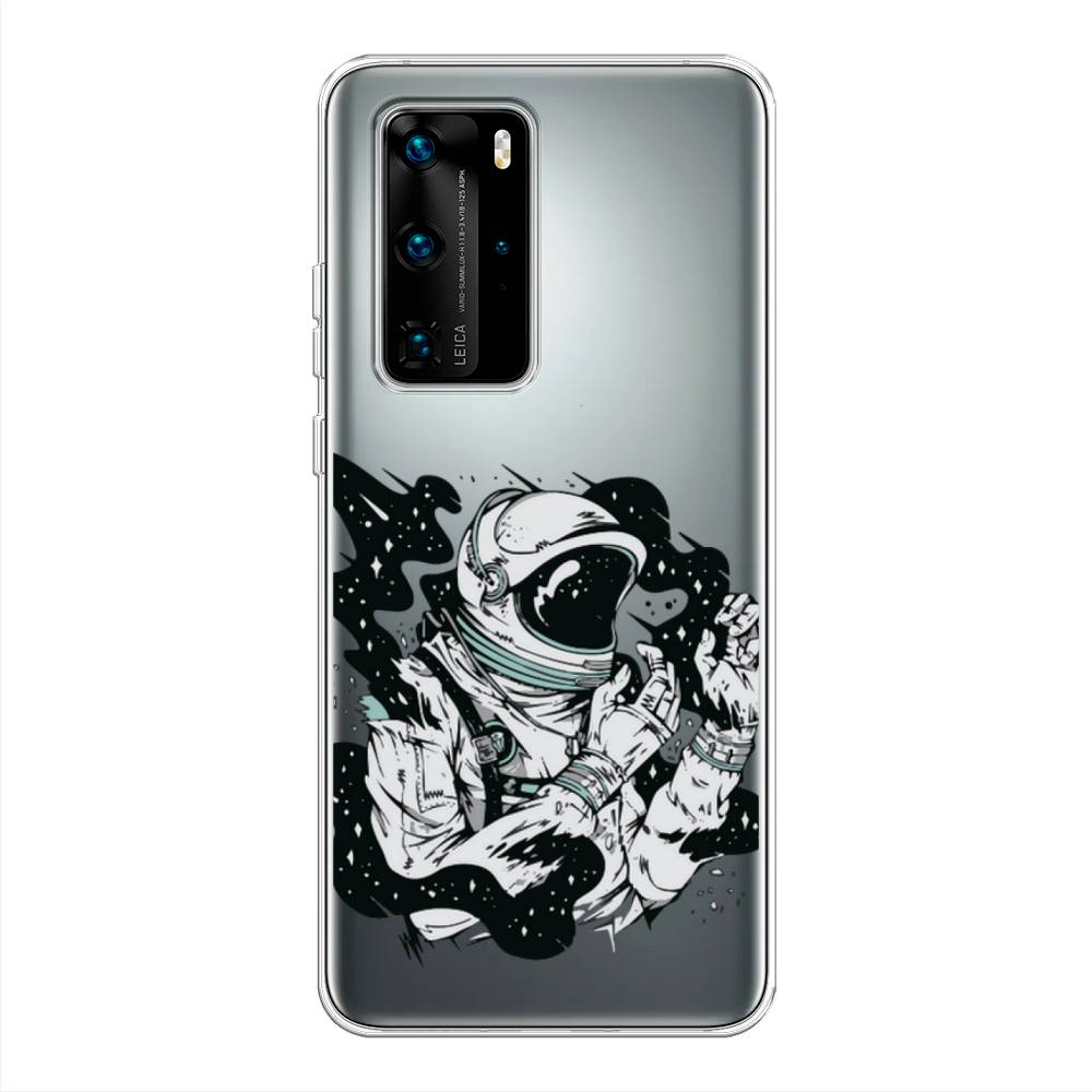

Чехол Awog на Huawei P40 Pro "Космонавт арт", Черный;белый;прозрачный, 610950-7