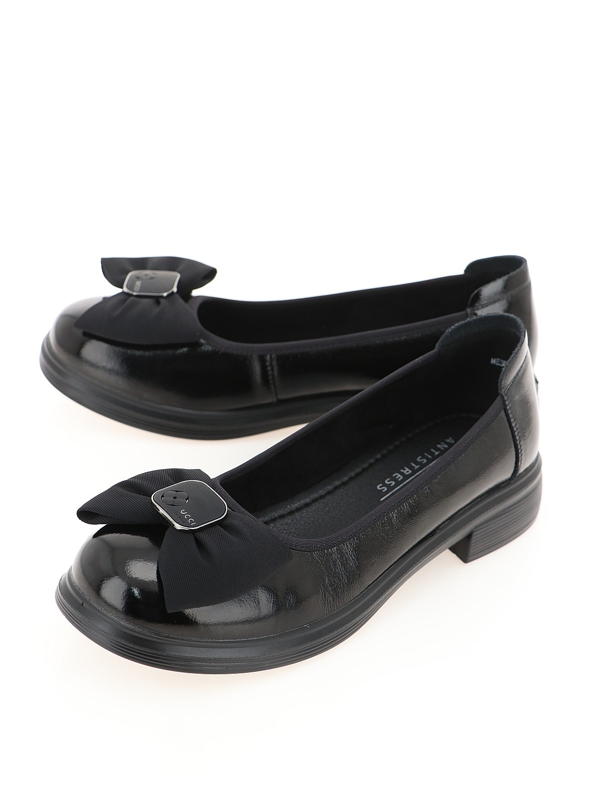 Туфли женские Baden ME306-02 черные 40 RU