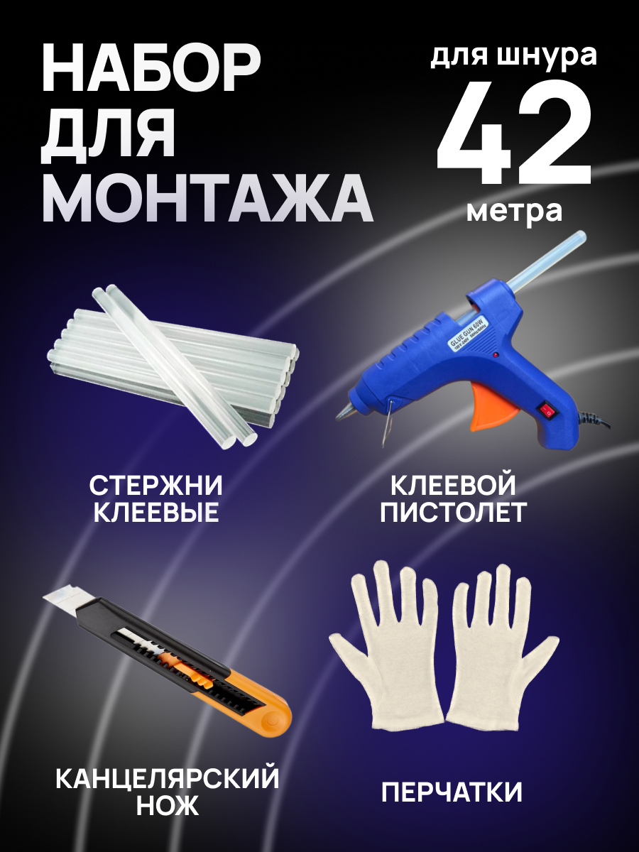 Термопистолет в наборе idealtex НМ-42 950₽