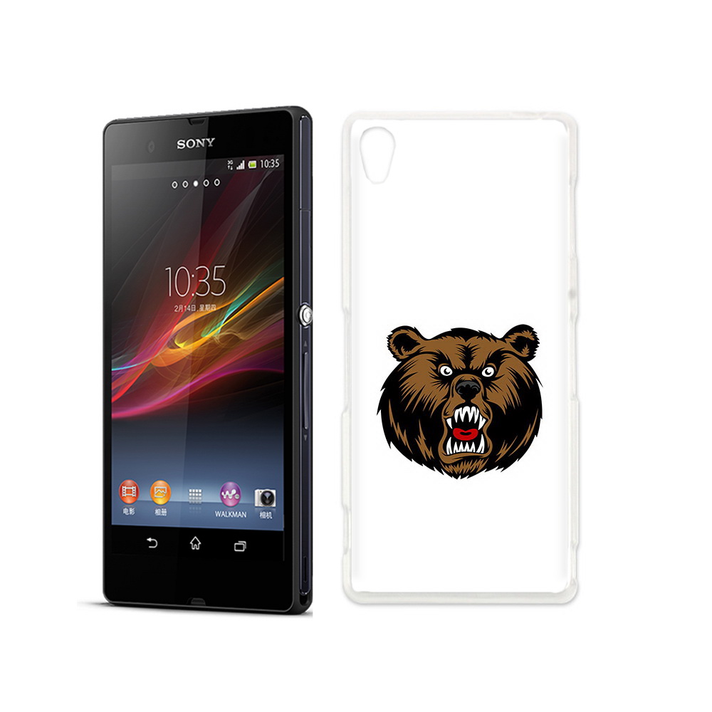 

Чехол MyPads Tocco для Sony Xperia Z бурый, Прозрачный, Tocco