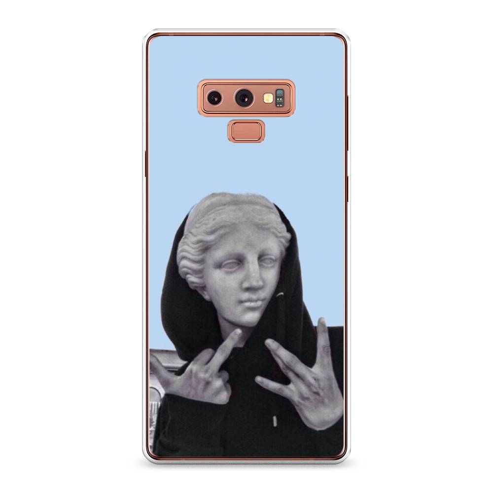 

Чехол Awog на Samsung Galaxy Note 9 "SWAG статуя", Голубой, 26350-9