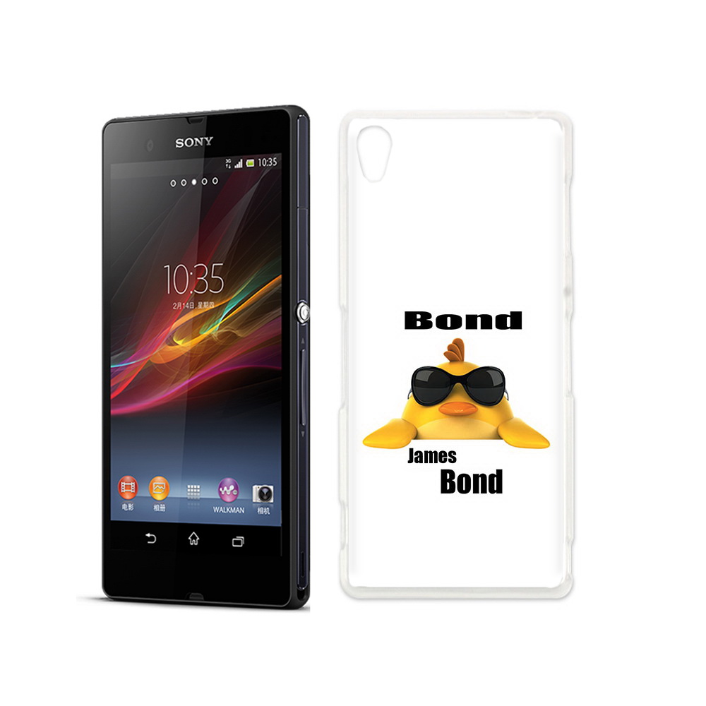 

Чехол MyPads Tocco для Sony Xperia Z бонд, Прозрачный, Tocco