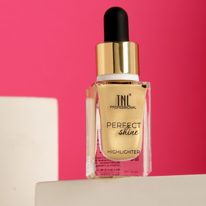 

Хайлайтер жидкий TNL Perfect Shine №1 gold,15 г