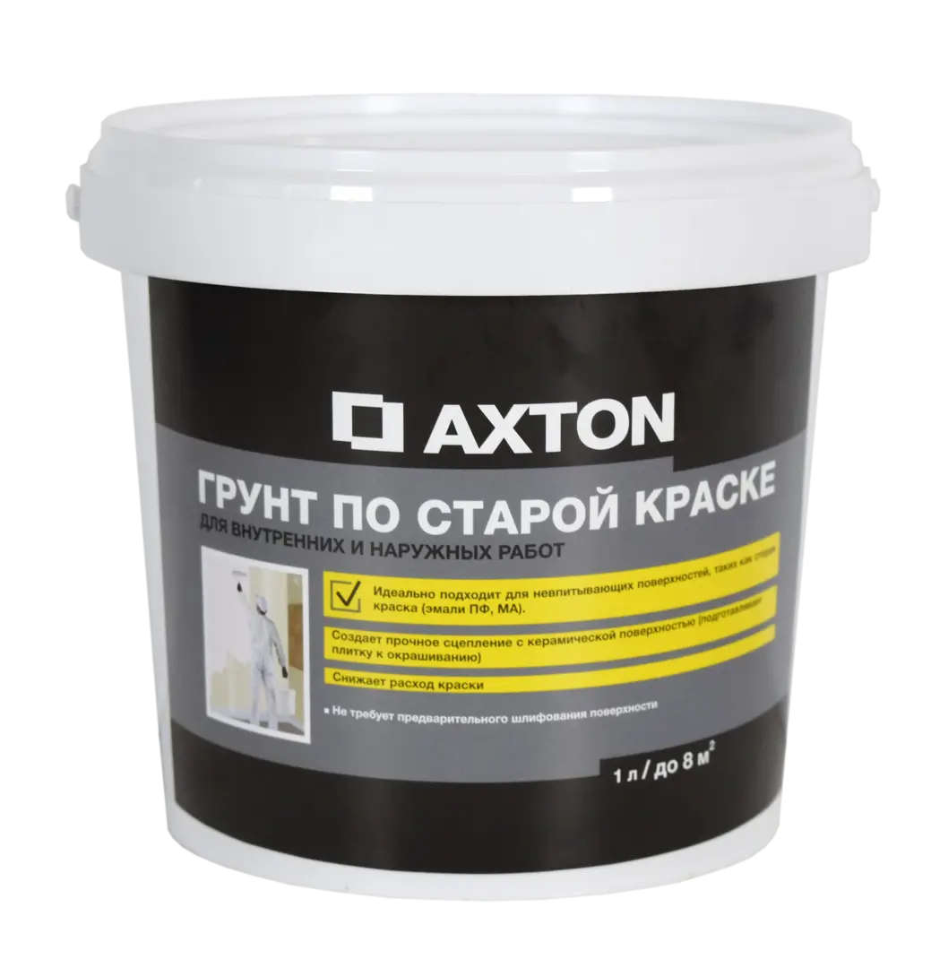 Грунтовка по старой краске Axton 1 л