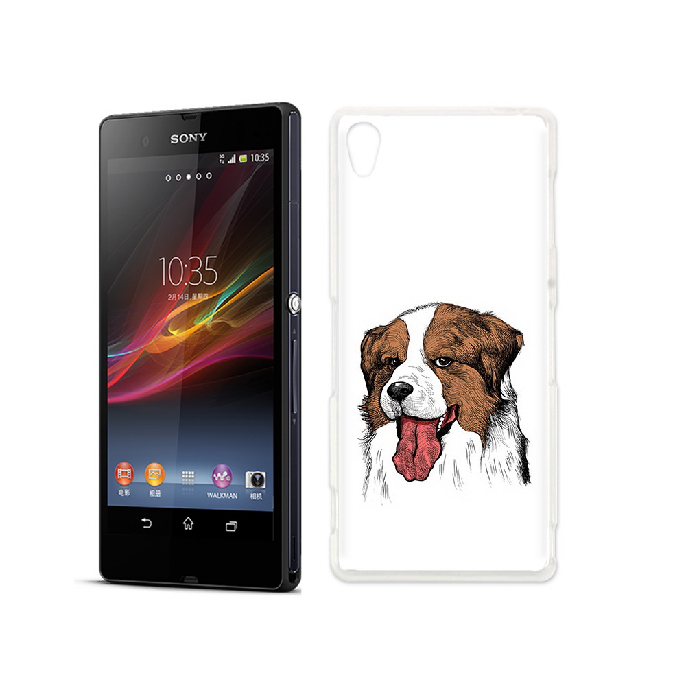 

Чехол MyPads Tocco для Sony Xperia Z бетховен, Прозрачный, Tocco