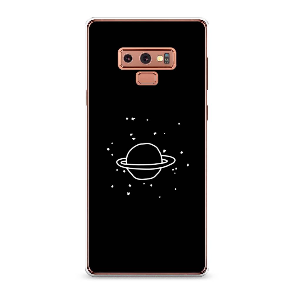 

Чехол Awog на Samsung Galaxy Note 9 "Дудл Юпитера", Белый;черный, 26350-4