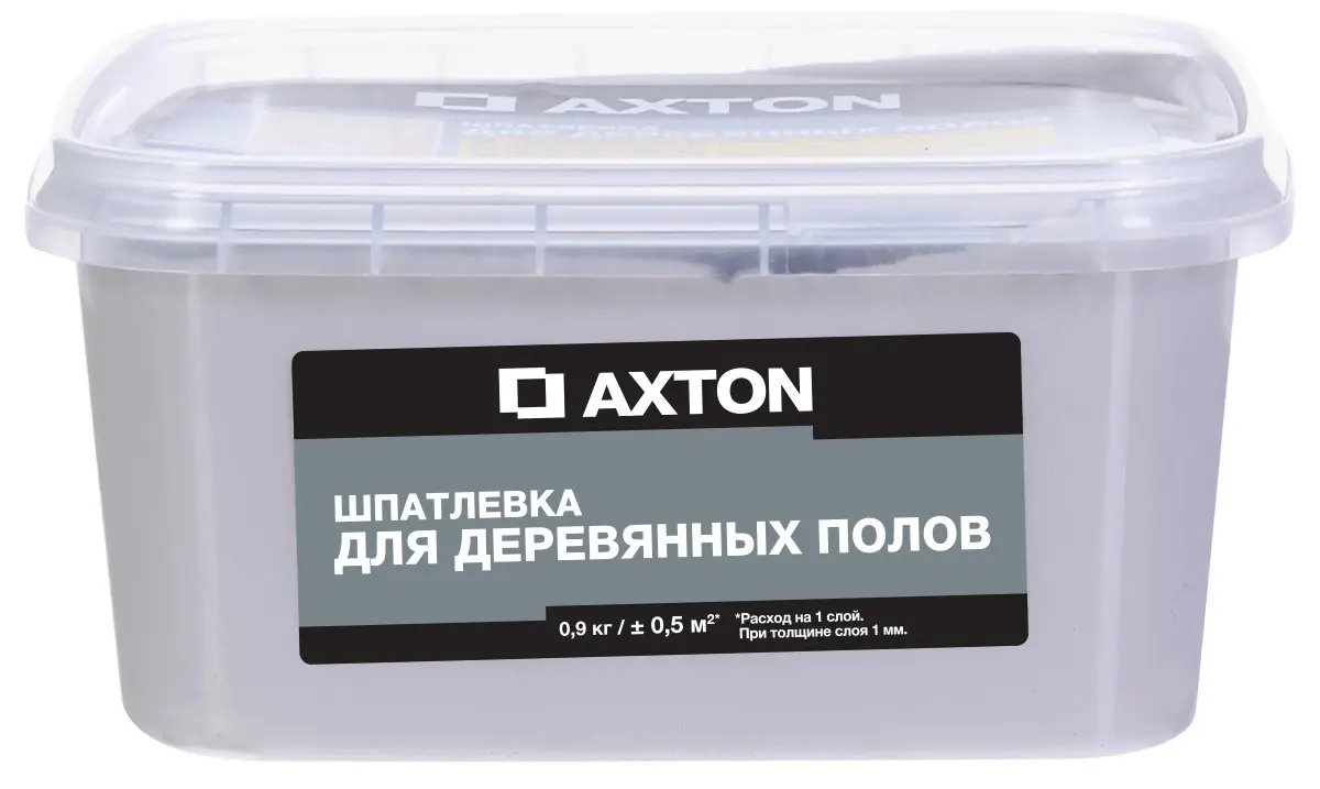 Шпатлёвка Axton для деревянных полов 0.9 кг тач шпатлёвка axton для деревянных полов 0 9 кг сосна