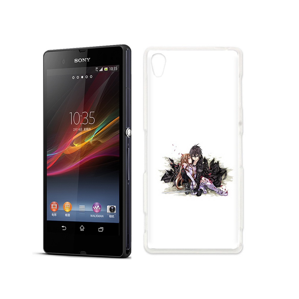 

Чехол MyPads Tocco для Sony Xperia Z аниме асуна, Прозрачный, Tocco