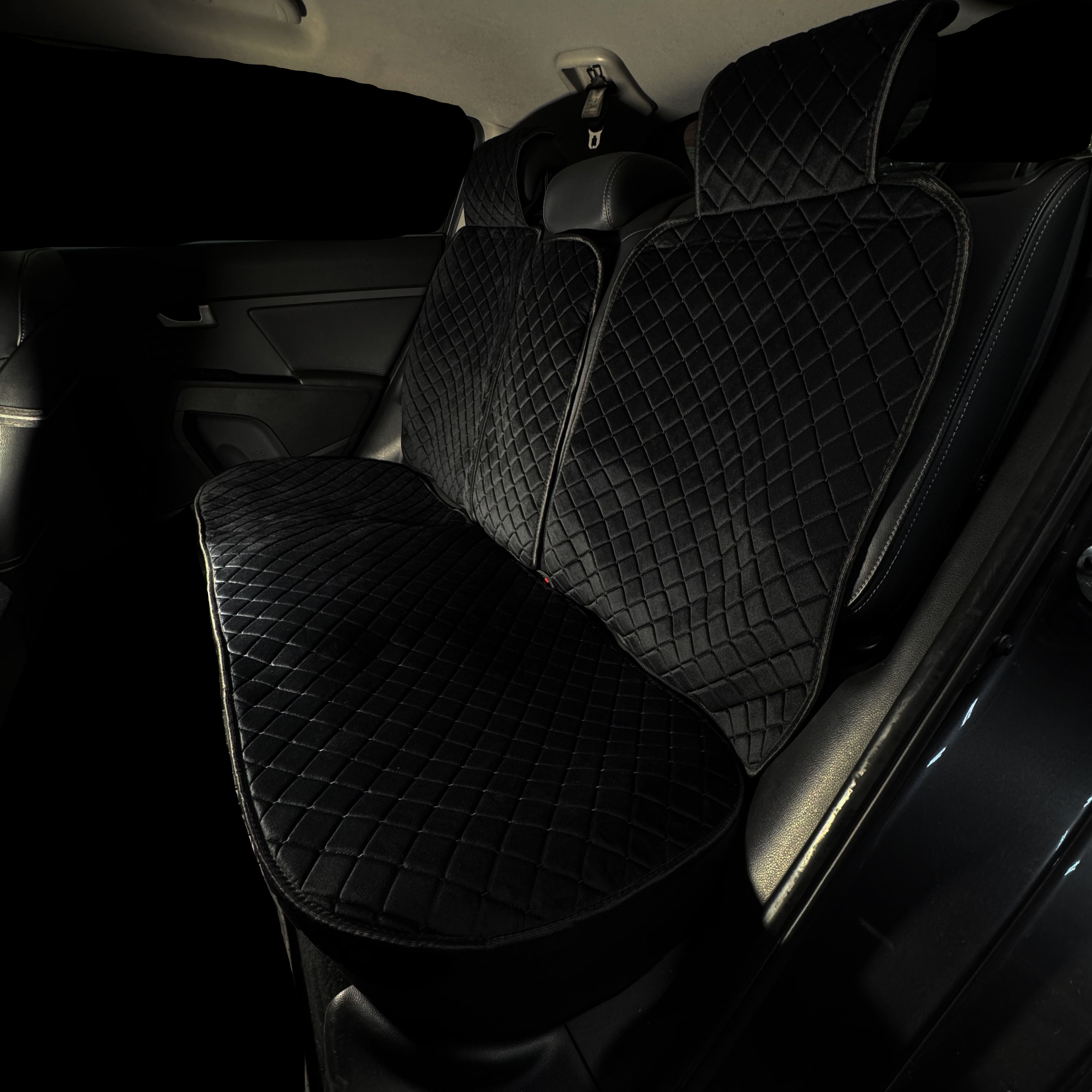 

Накидки Автопилот для Форд Эйдж (2006 - 2010) / Ford Edge на задние сиденья, Черный