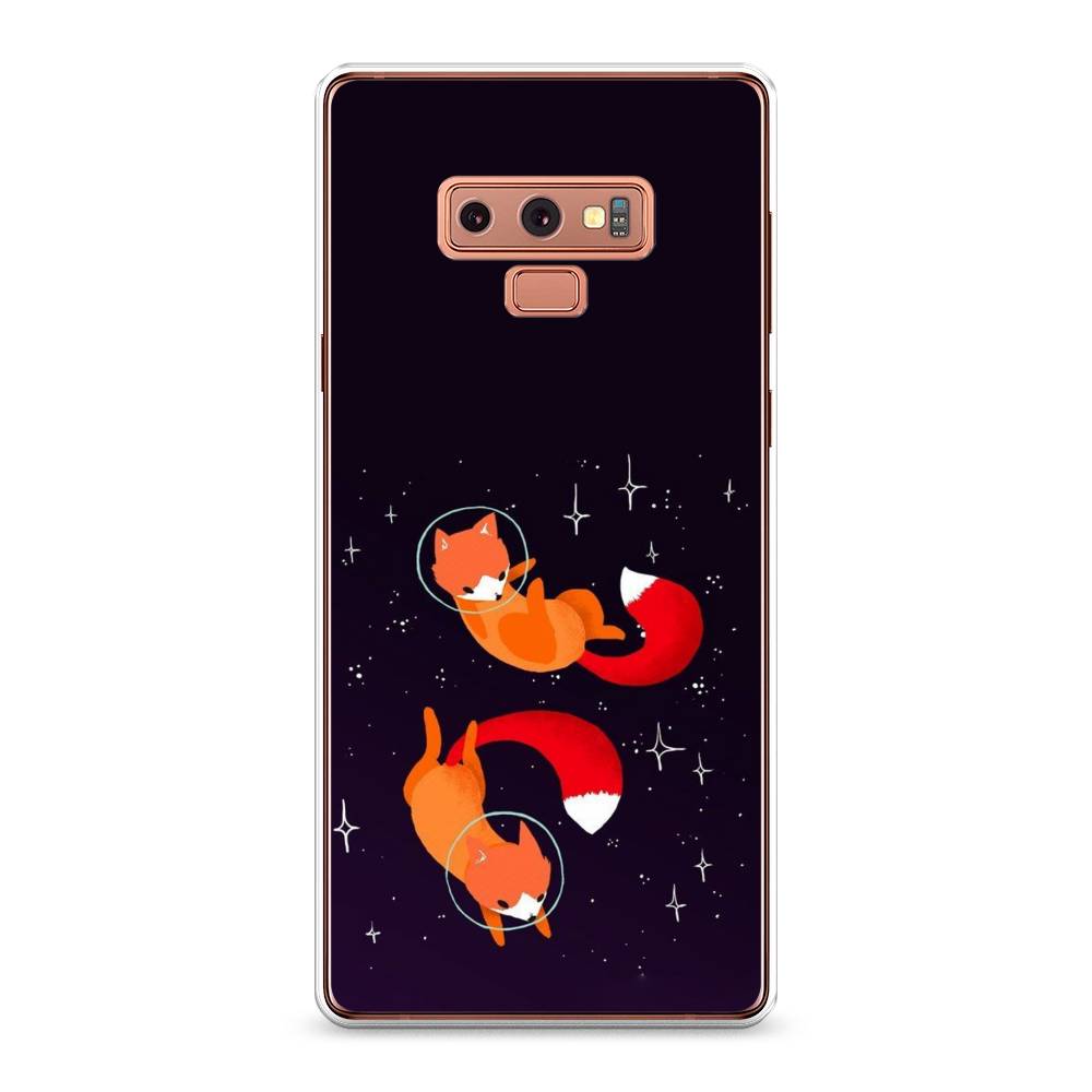 

Чехол Awog на Samsung Galaxy Note 9 "Лисы космонавты", Оранжевый, 26350-4