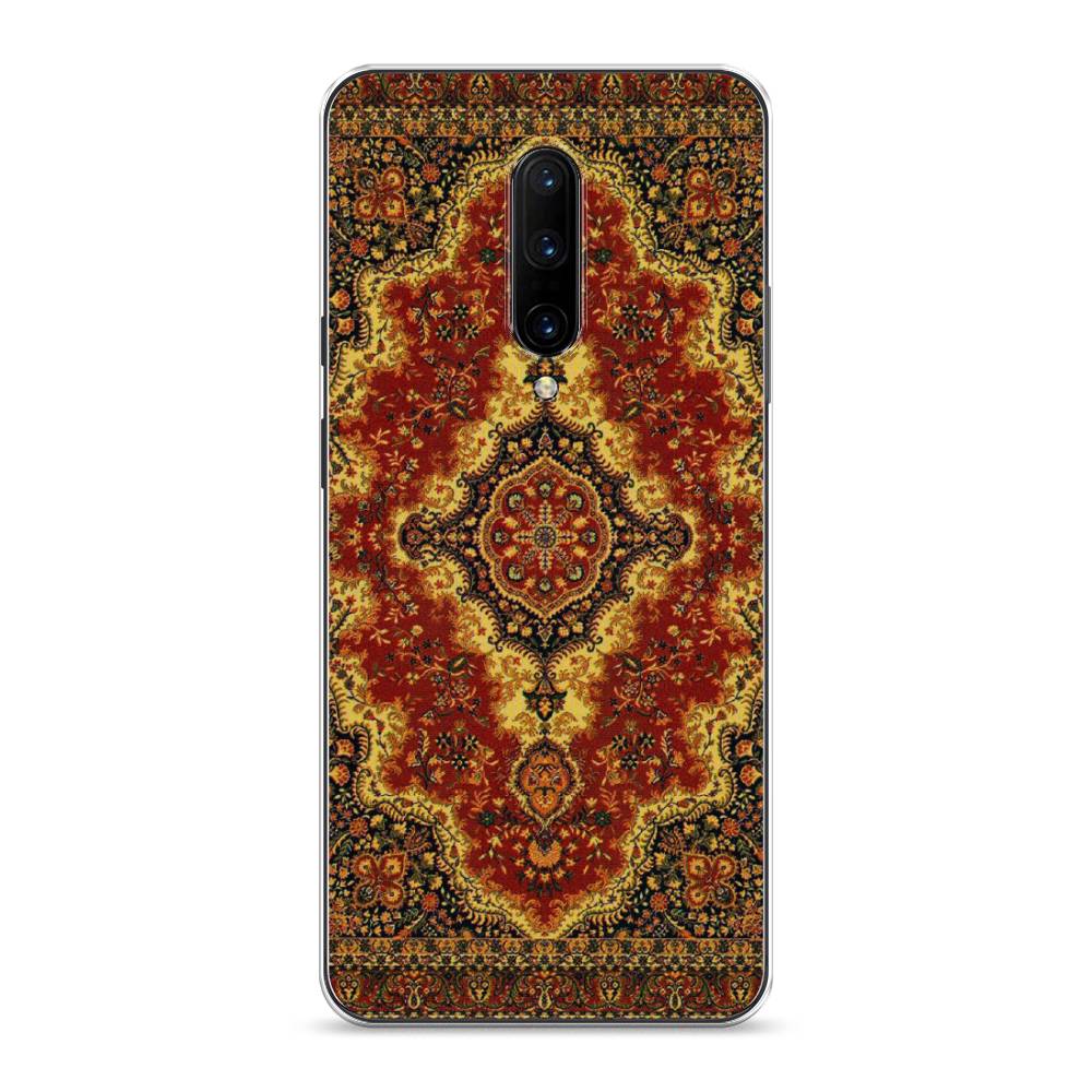 

Чехол на OnePlus 7 Pro "Ковер", Коричневый;золотистый;красный, 150850-3