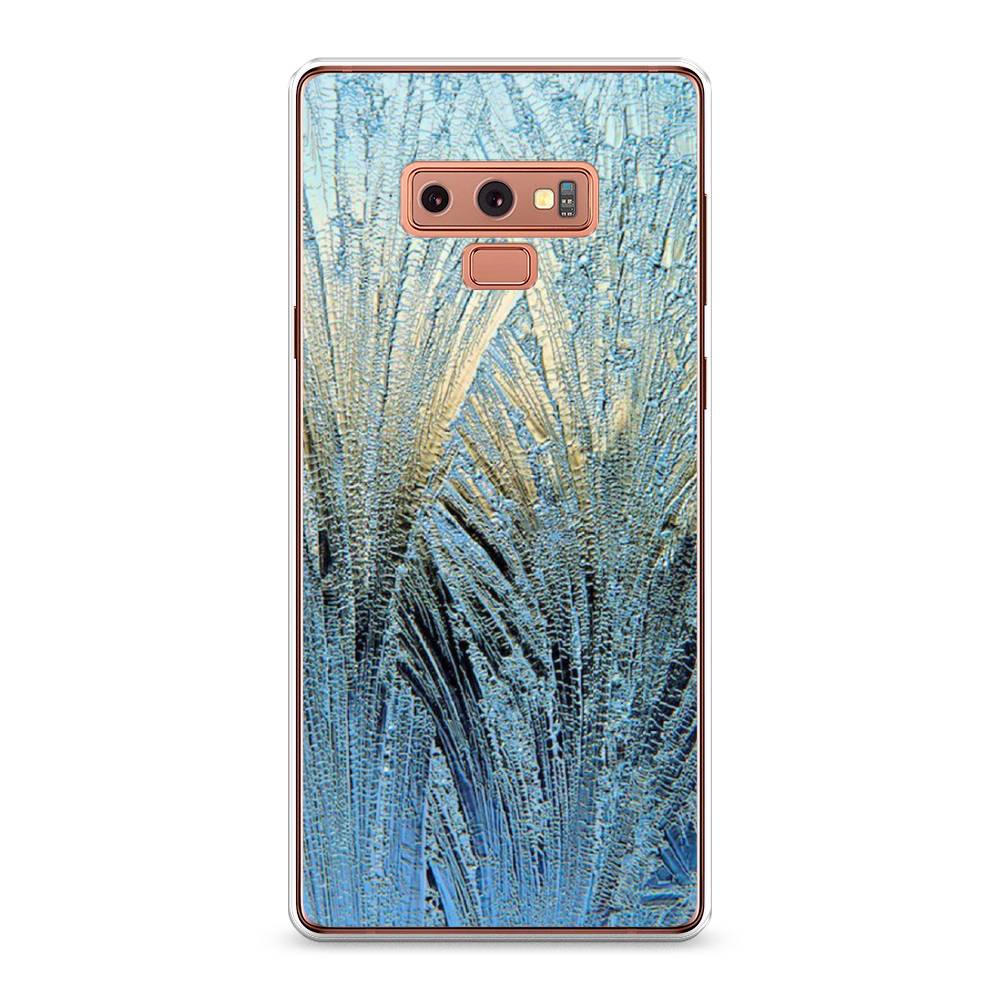 

Чехол Awog на Samsung Galaxy Note 9 "Лёд", Голубой, 26350-4