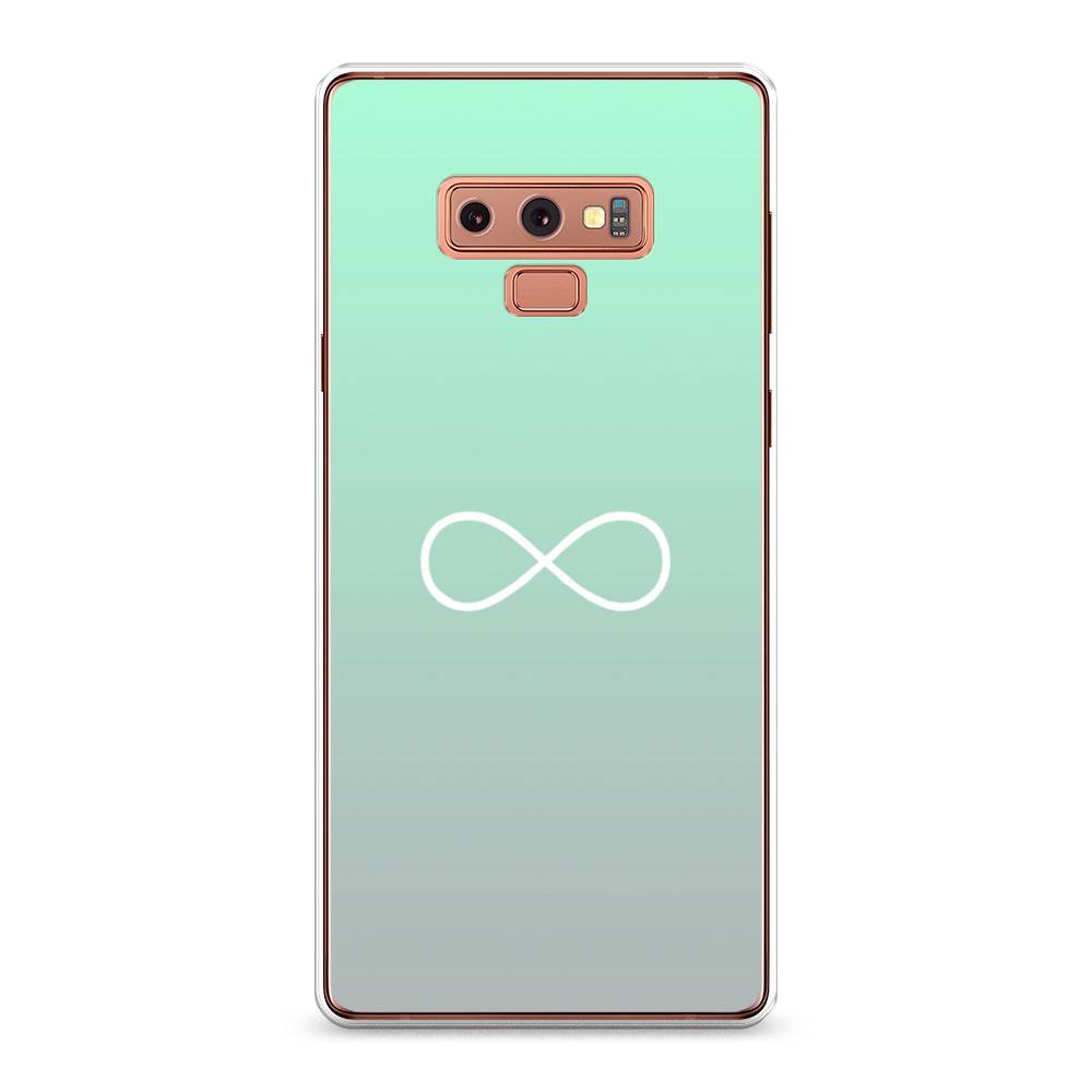 

Чехол Awog на Samsung Galaxy Note 9 "Бесконечность от Тиффани", Голубой, 26350-4