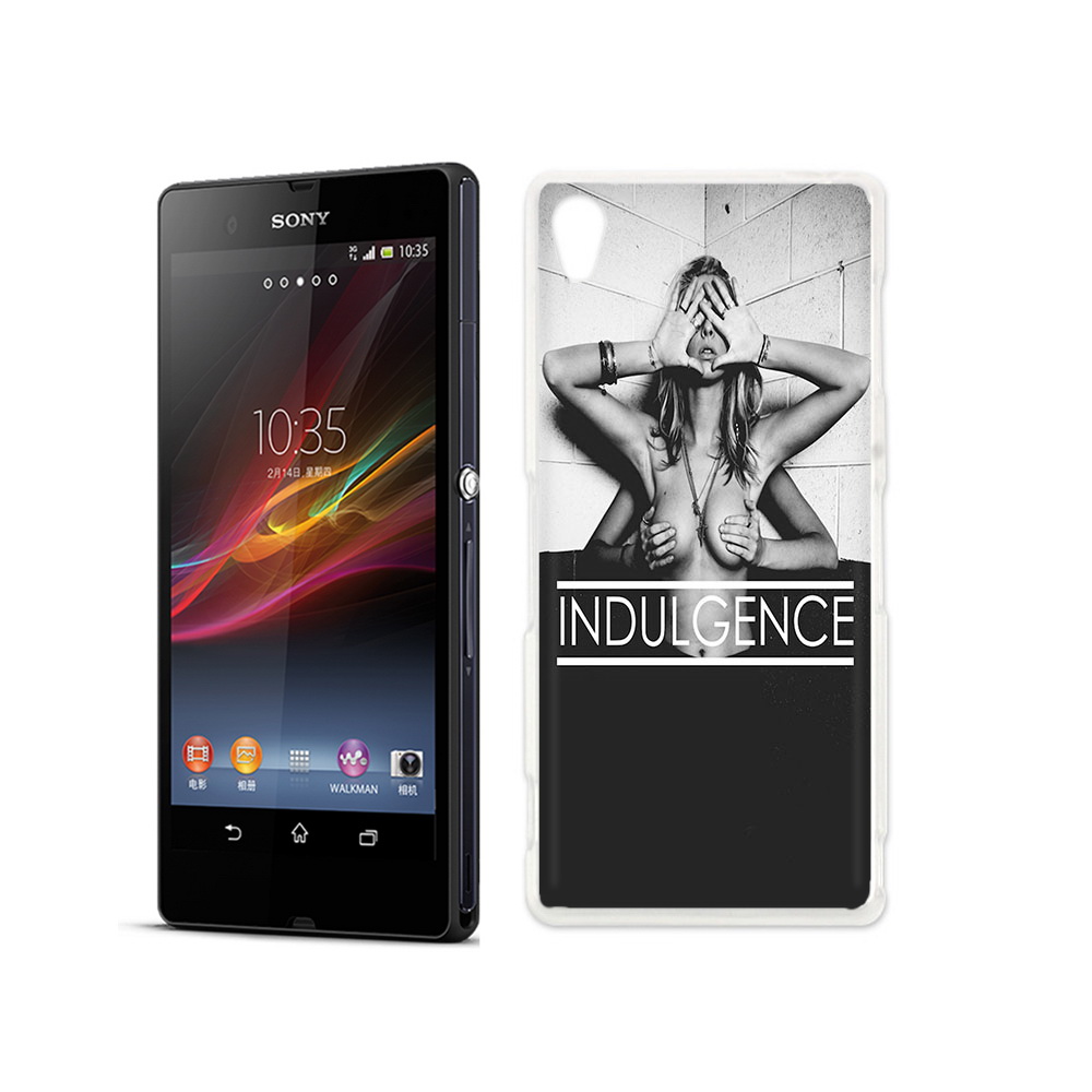 

Чехол MyPads Tocco для Sony Xperia Z Страсть, Прозрачный, Tocco