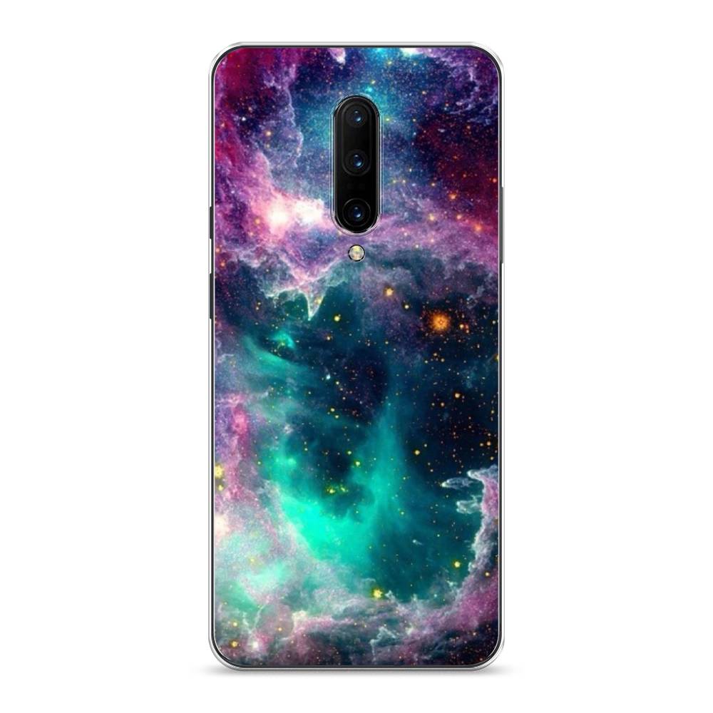 

Чехол на OnePlus 7 Pro "Звездные облака", Розовый;бежевый, 150850-2
