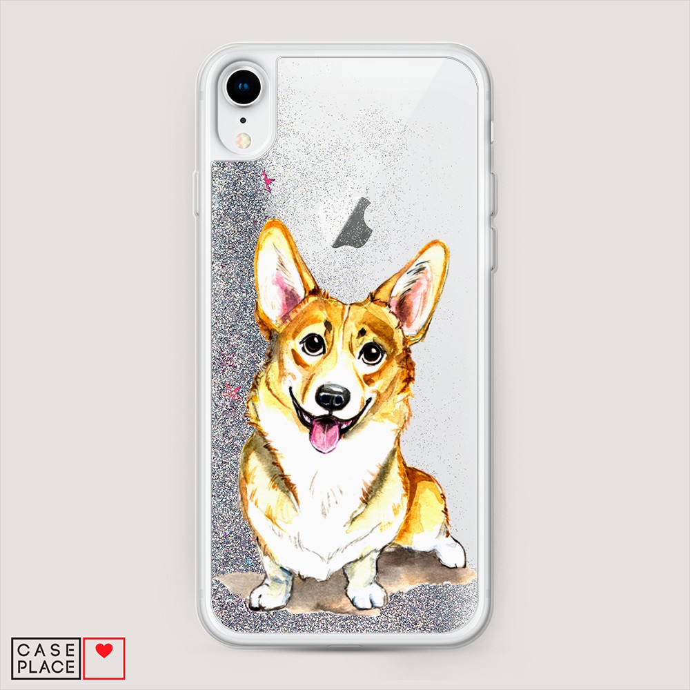 

Чехол Awog на Apple iPhone XR (10R) / Айфон XR (10R) "Малыш корги", Разноцветный, 12091-1