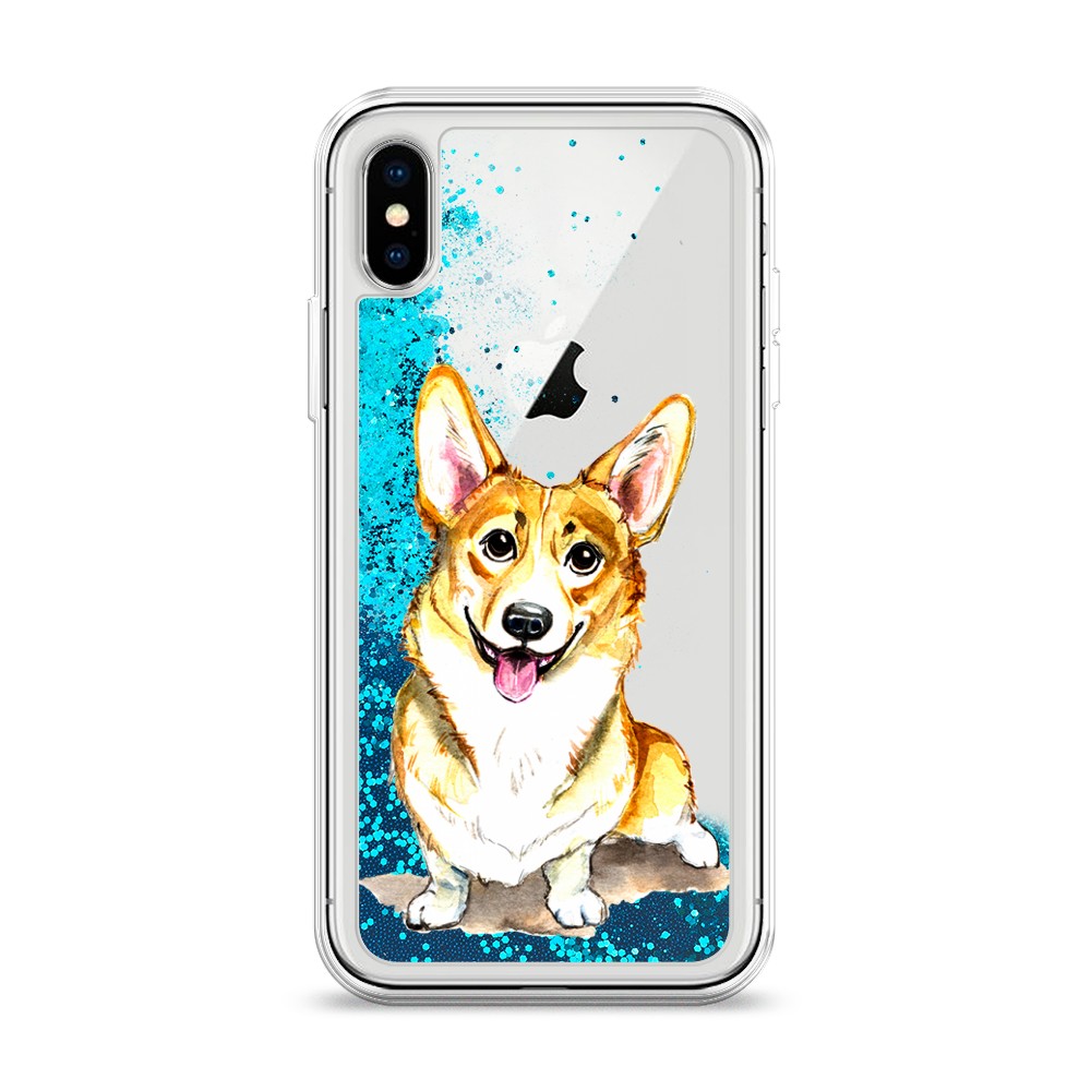 

Чехол Awog на Apple iPhone X (10) / Айфон X (10) "Малыш корги", Разноцветный, 11093-1