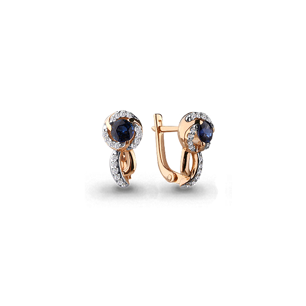 

Серьги из красного золота с бриллиантом Aquamarine Aquamarine 941553Ак_585_кз, 941553Ак_585_кз