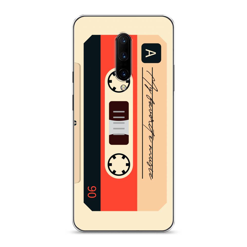 

Чехол на OnePlus 7 Pro "Бежевая кассета", Черный;красный;бежевый, 150850-6