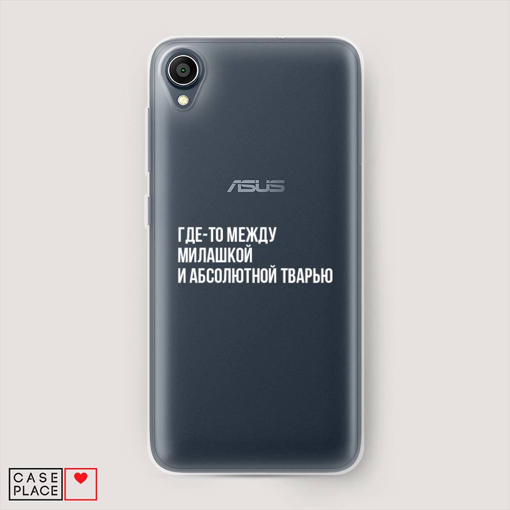 фото Чехол awog "почти милашка" для asus zenfone live l1 za550kl