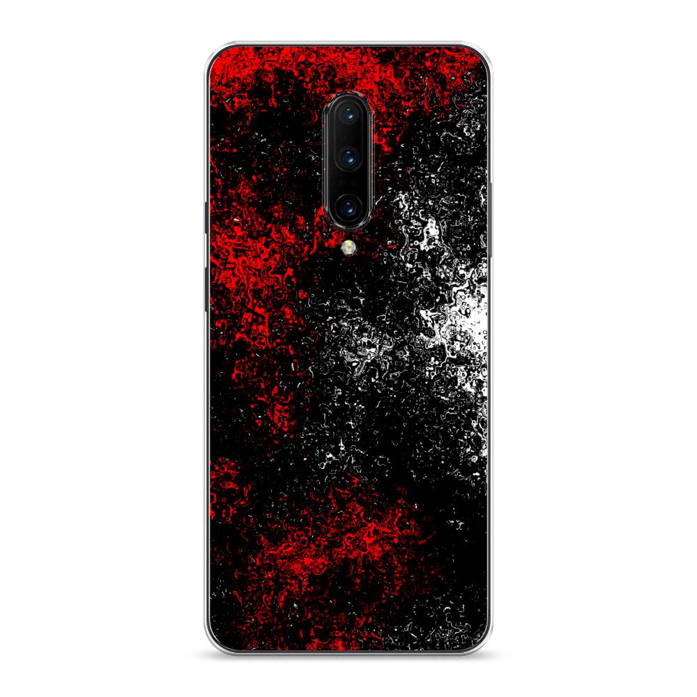 

Чехол на OnePlus 7 Pro "Монотипия", Красный;черный;белый, 150850-3