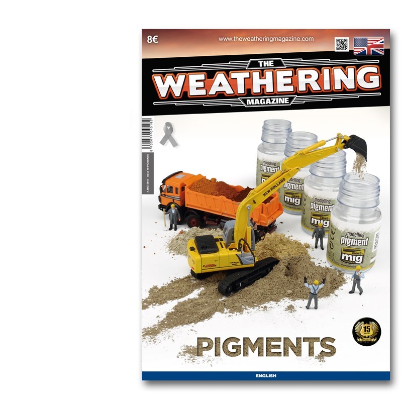 

AMIG4518 Ammo Mig TWM ISSUE 19 - PIGMENTS (ENGLISH) / ВЫПУСК 19. ПИГМЕНТЫ (Английский), AMIG4518