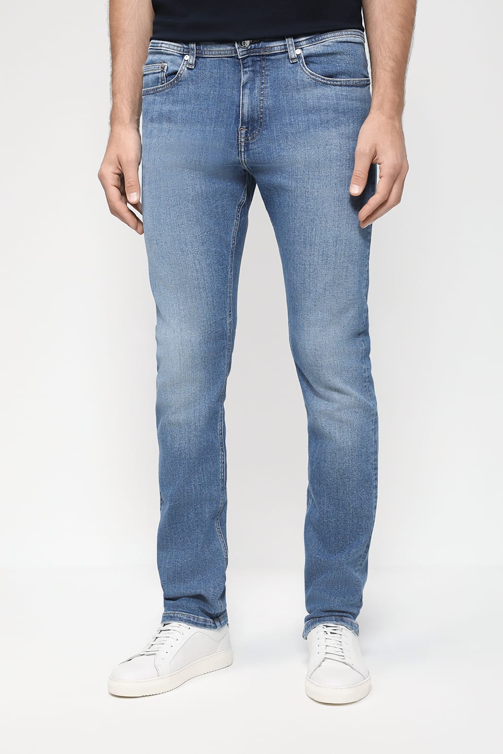 

Джинсы мужские Karl Lagerfeld 500830-265840 синие 34/32, Синий, 500830-265840