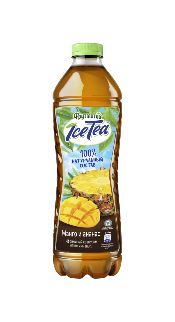 

Холодный чай Фрутмотив IceTea черный с манго и ананасом 500 мл